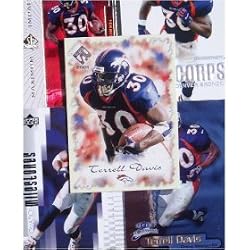 Terrell Davis 25-card set with 2-piece acrylic case