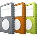 XtremeMac TuffWrap for iPod Video 60GB (3 Pack) - Grey, Lime & Orange