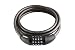 Wordlock CL-422-BK 4-Dial 6-Feet Cable Lock, Black