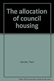 The allocation of council housing