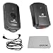 Remote Control (Corded Release, Wireless Remote Release or Infrared Remote Control) for CANON Rebel (T3 T3i T2i T1i XSi) EOS (1100D 600D 550D 500D 450D) and PENTAX DSLR (645D K-5 K-7 K20D K10D K200D) + Premium Goja Microfiber Cleaning Cloth