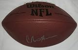 Chris Johnson Autographed NFL Football W/PROOF, Picture of Chris Signing For Us, Tennessee Titans, East Carolina Pirates