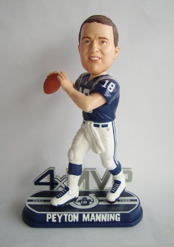 Indianapolis Colts Peyton Manning #18 4X MVP Bobble Head