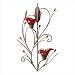 Ruby Blossom Tealight Candle Holder Wall Sconce Decor