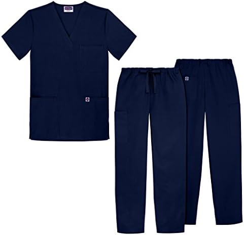 Sivvan Apparel Men Women Adults Halloween Costume Party Set - Top and Pants - S-S8400 - NVY - M