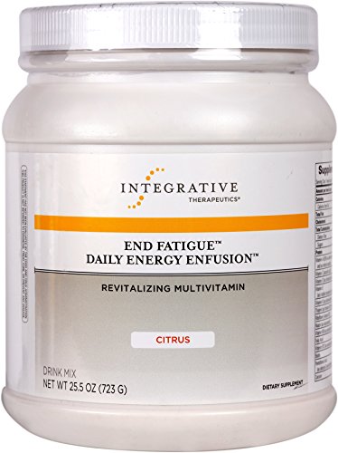 Integrative Therapeutics - End Fatigue Daily Energy Enfusion - Revitalizing Multivitamin - Citrus Flavor - 24.7 Ounce Integrative Therapeutics - End Fatigue Daily Energy Enfusion - Revitalizing Multivitamin - Citrus Flavor - 24.7 Ounce