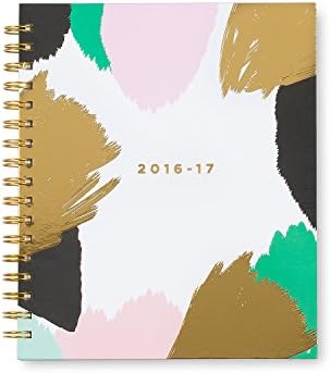 Ashley G for Blue Sky "Multi Abstract" 7 x 9 Weekly/Monthly Planner, Academic Year Jul 2016 - Jun 2017