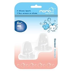 Momo Baby Standard Silicone Spouts - 2-Pack