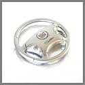 Cadillac Logo Steering Wheel Key Chain