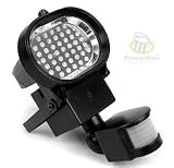 PowerBee Sentinel High Power Solar Security Light 45 Led's mains equivalent security lighting for your home or business