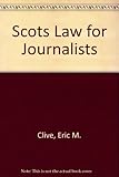 Scots law for journalists