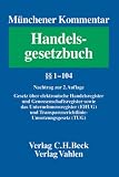 Münchener Kommentar zum Handelsgesetzbuch Nachtrag Ã‚Â§Ã‚Â§ 1-104