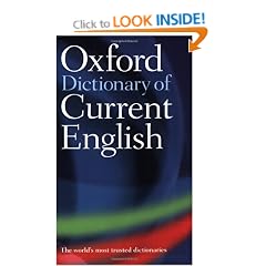 Oxford Dictionary of Current English 4th Ed