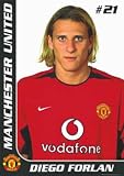 Diego Forlan Portrait Poster Print