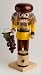 Decorative Christmas Nutcracker - Wine dealer (10.2 inches)