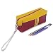 UberLyfe Maroon and Yellow Pencil Pouch for Kids PU-001031-YLMR RS.325.00