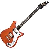 Epiphone Worn 66 Wilshire Electric Guitar, Aged Cherry