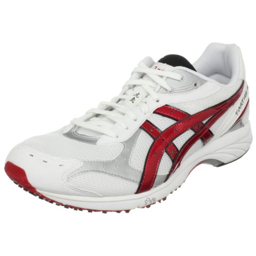 ASICS GEL-Tarther Running Shoe,White/Flame/Black,8 M US