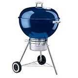  : Weber One Touch Charcoal Grill - Dark Blue