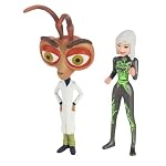 Monsters vs Aliens Mini Figure Twin Pack Susan and Dr Cockroach, PhD