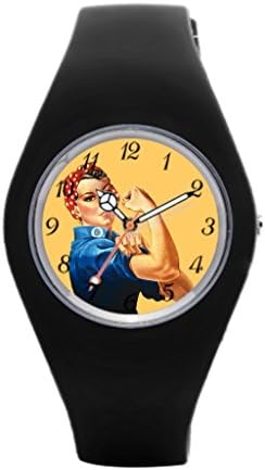 Womens Silicone Band Watch Whatever, I'M Late Anyways Wristwatches