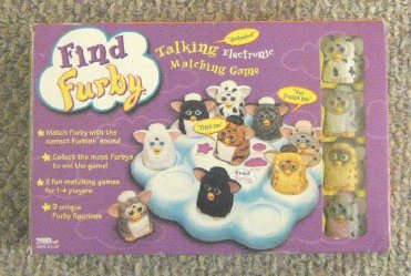 41HJumF7w9L Find Furby Talking Electronic Matching Game / Tiger