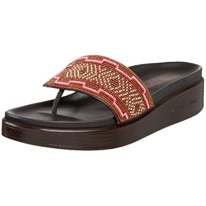 Donald J Pliner Ladies FIFISP7-BD76 Beaded Thong by Donald J Pliner