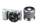 ソニー デジタル一眼α NEX-5 ダブルレンズキット シルバー NEX-5D/S