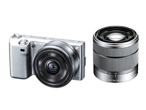 ソニー デジタル一眼α NEX-5 ダブルレンズキット シルバー NEX-5D/S