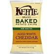 Kettle Bakes Potato Chips, Aged White Cheddar, 4-Ounce Bags (Pack of 15)