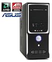 Leiser PC - CSL Sprint 5231 (Dual) - Office DualCore! PC-System mit AMD Athlon II X2 250 2x 3000 MHz, 500GB SATA, 4096MB DDR3, ASUS Mainboard, Radeon HD 3000, DVD-RW, CardReader, 7.1 Sound, GigLAN