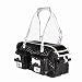 How's Your Dog "Urban Hipster" Weather-proof Travel Pet Carrier Tote - Black