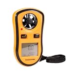 GM8908 LCD Digital Wind Speed Temperature Measure Gauge Anemometer