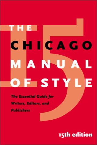 City Travel Guides Discounted  Books : The Chicago Manual of Style