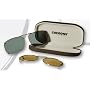 Cocoons Clip-On Sunglasses Style: Oval 2-48; Color: Gray