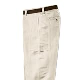 Key West Linen-blend Pants, Light Tan, Cuffed