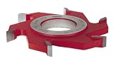 Freud UP172 3/8-Inch 6-Wing Groove Cutter For Shaper, 1-1/4 Bore