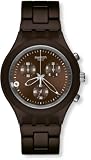 Swatch Full Blooded Smokey Brown Mens Watch SVCC4000AG