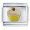 Cupcake Pink Food Italian Charm