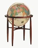 Replogle Globes Illuminated Finley Globe, Antique Ocean, 20-Inch Diameter