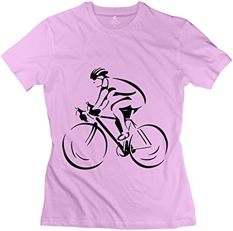 TIANYI Custom Women Bicycling T Shirt SizeS ColorPink