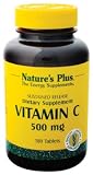 Nature's Plus - Vitamin C with Rose Hips, 500 mg, 180 tablets