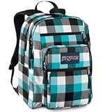 Jansport Big Student Day Pack - Blinded Blue Block Check