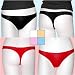 American Apparel Women's Invisi-Thong / Invisible Thong Panty