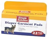 Pet Supplies : Simple Solutions Pup'sters Diaper Garment Disposable Liners Light Absorbency, 22 Per Box