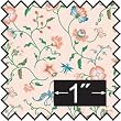 1:24 Scale Papillion Peach 100% Silk Fabric for Dollhouse Miniatures
