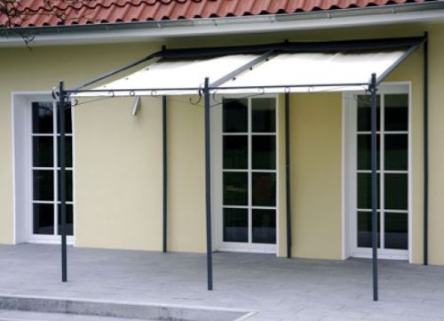 Terrassenmarkise 3,5x2,5m 350x250x270cm/Metall/pb