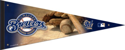 Milwaukee Brewers 12x30 Premium Pennant Milwaukee Brewers 12x30 Premium Pennant