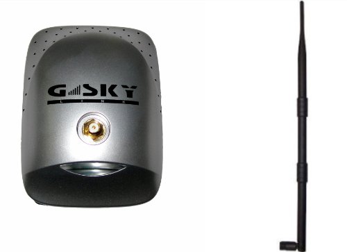 starbase usb 20 wireless lan 80211g high gain wifi adapter with 9dbi dipole ante more detail click!
