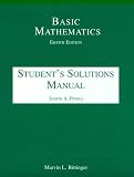 Basic Mathematics Students Solutions Manual